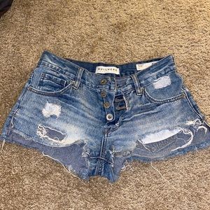 XS SIZE 1 RIPPED BOOTY SHORTS